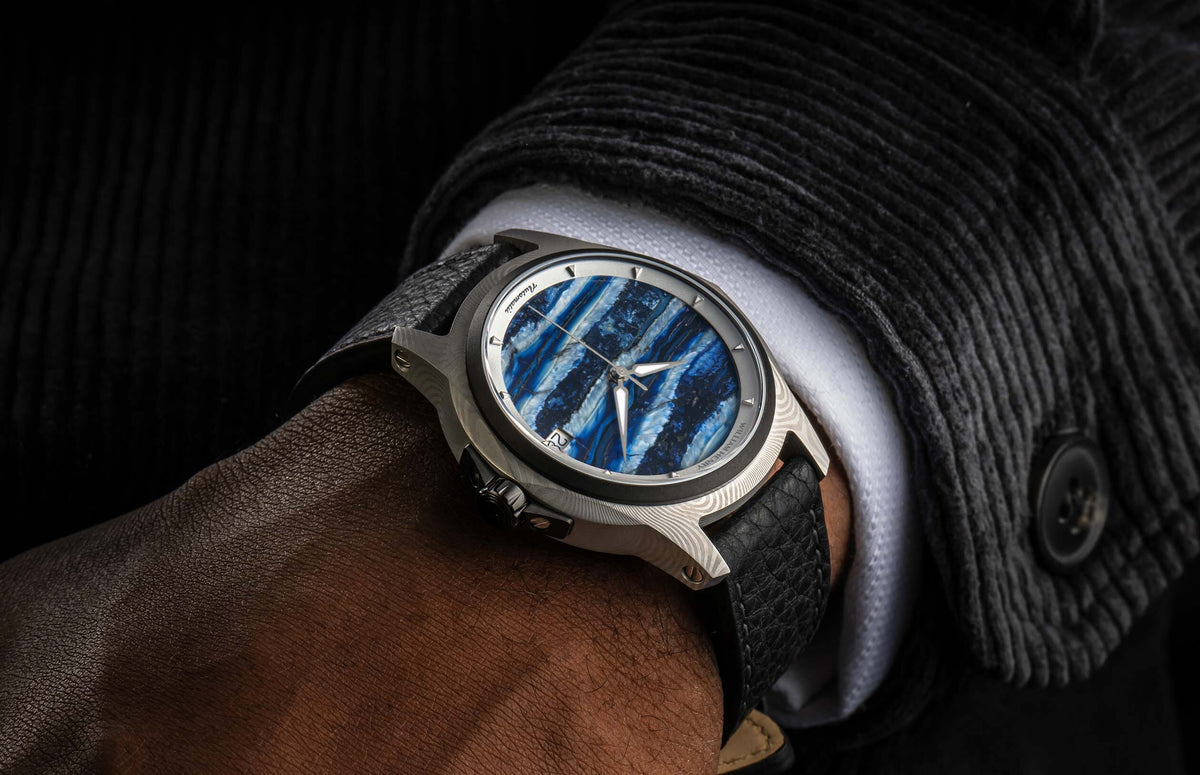 William Henry WATCH Legacy Mammoth Blue W1 MT BL DAM