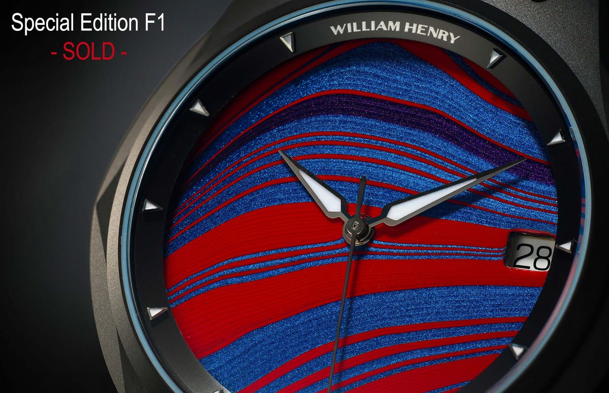 William Henry WATCH Special Edition - Fordite W1 FD BLKTI