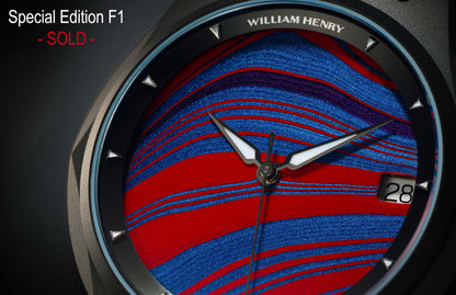 William Henry WATCH Special Edition - Fordite W1 FD BLKTI