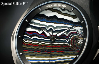 William Henry WATCH Special Edition - Fordite W1 FD BLKTI