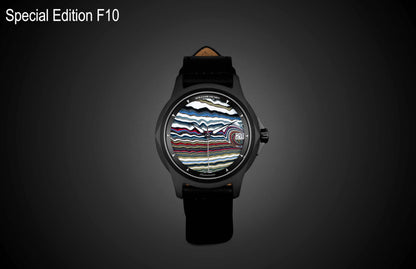 William Henry WATCH Special Edition - Fordite W1 FD BLKTI