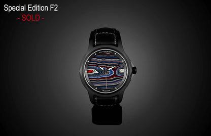 William Henry WATCH Special Edition - Fordite W1 FD BLKTI