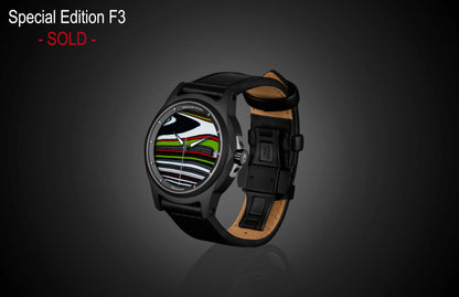 William Henry WATCH Special Edition - Fordite W1 FD BLKTI