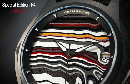 William Henry WATCH Special Edition - Fordite W1 FD BLKTI
