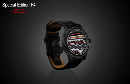 William Henry WATCH Special Edition - Fordite W1 FD BLKTI