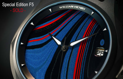 William Henry WATCH Special Edition - Fordite W1 FD BLKTI
