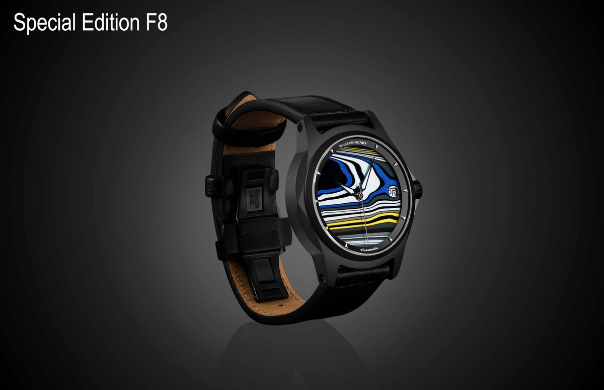 William Henry WATCH Special Edition - Fordite W1 FD BLKTI