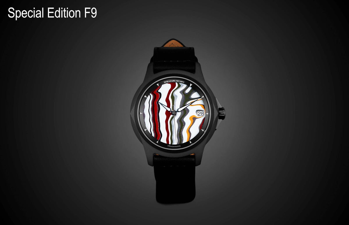 William Henry WATCH Special Edition - Fordite W1 FD BLKTI
