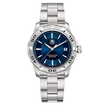 Tag Heuer Men's WAP1112.BA0831 Aquaracer Blue Dial Watch