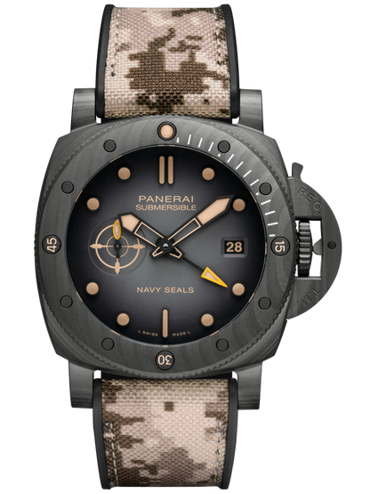 Submersible QuarantaQuattro GMT Navy SEALs Carbotech™ 44 mm