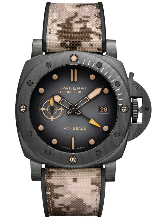Submersible QuarantaQuattro GMT Navy SEALs Carbotech™ 44 mm