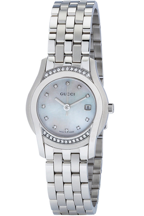 Gucci 5505 Diamond Ladies Watch Ya055510