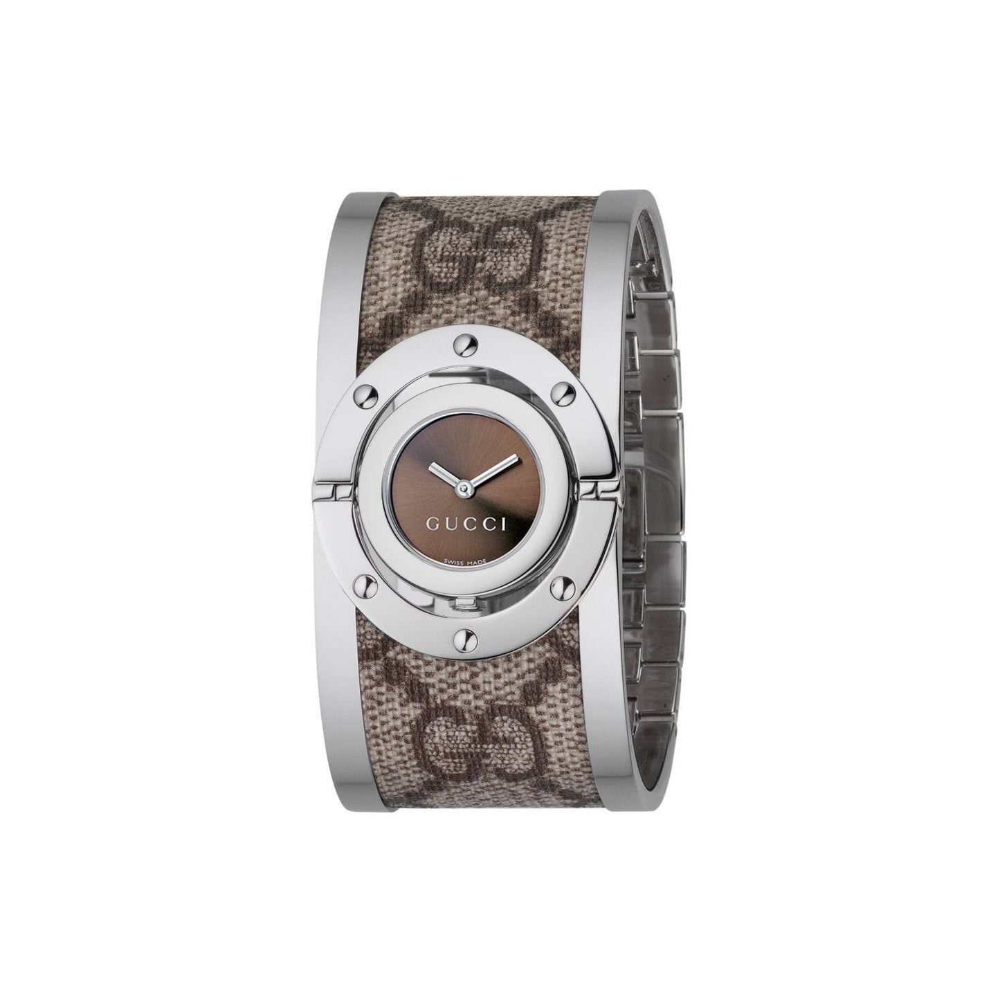 Gucci 112 Twirl Bangle Ladies Watch Ya112425