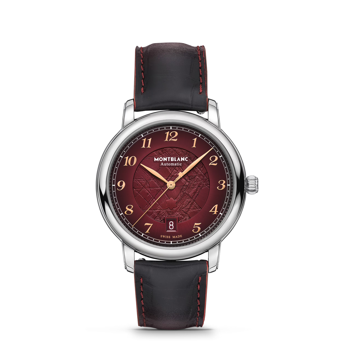 Montblanc Star Legacy Automatic 39 mm Limited Edition - 1786 pieces - Steel - Burgundy - Montblanc® US MB133243