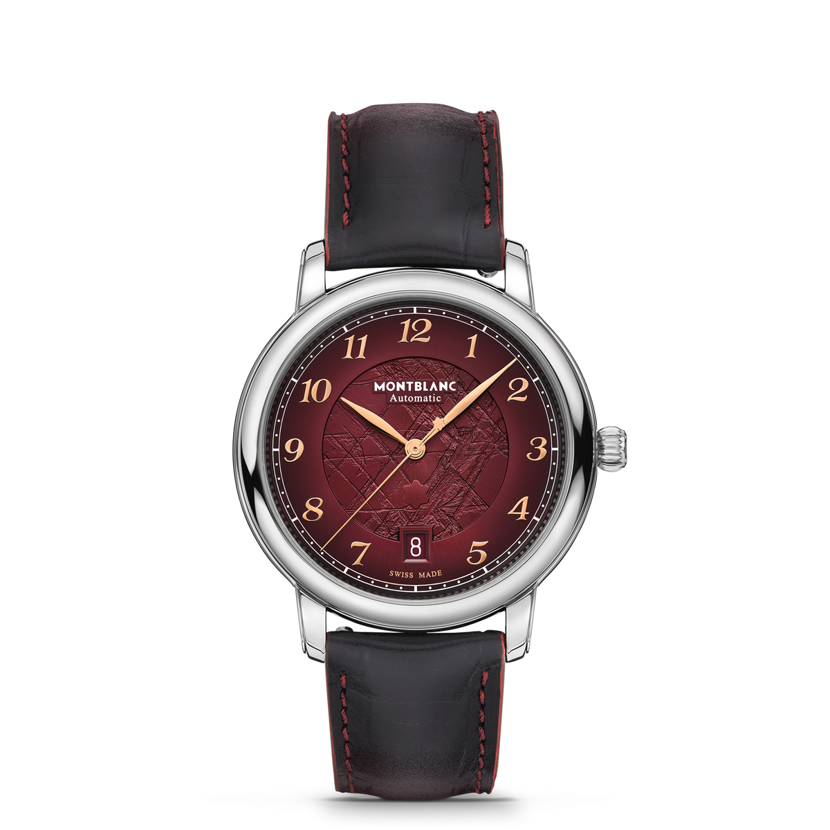 Montblanc Star Legacy Automatic 39 mm Limited Edition - 1786 pieces - Steel - Burgundy - Montblanc® US MB133243