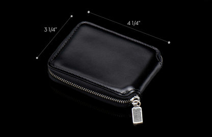 William Henry LEATHER Zipper Bi-Fold ZBF