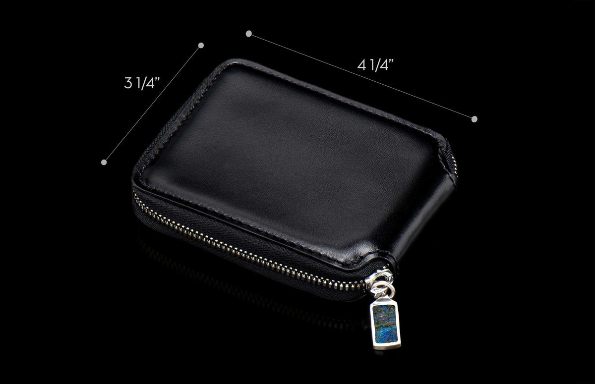 William Henry LEATHER Zipper Bi-Fold ZBF