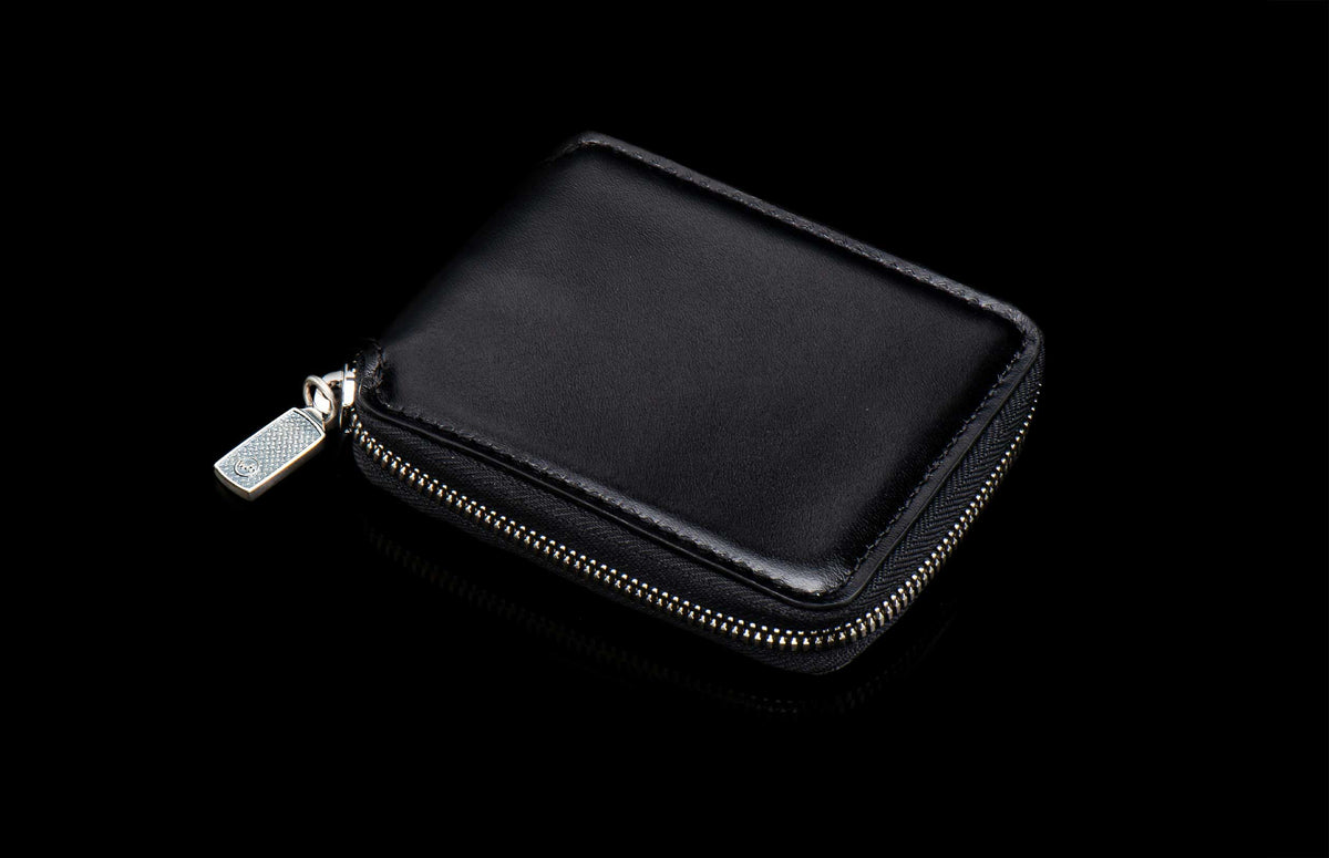 William Henry LEATHER Zipper Bi-Fold ZBF