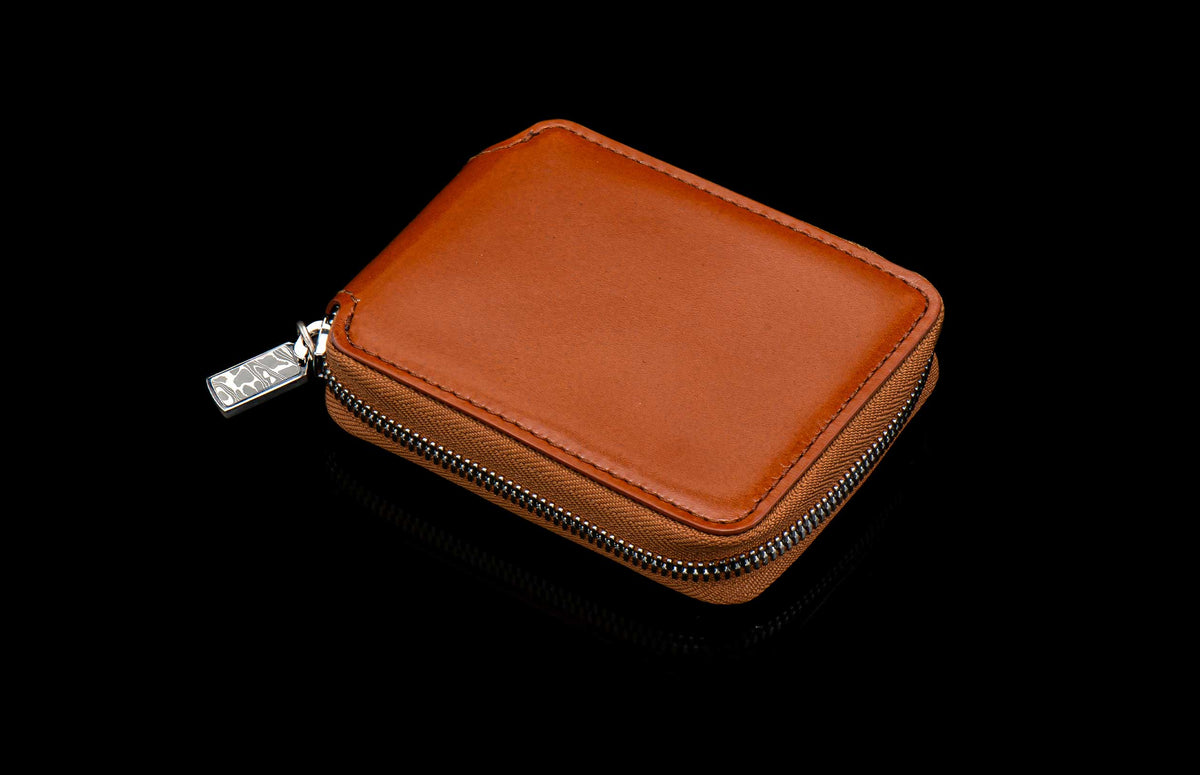 William Henry LEATHER Zipper Bi-Fold ZBF