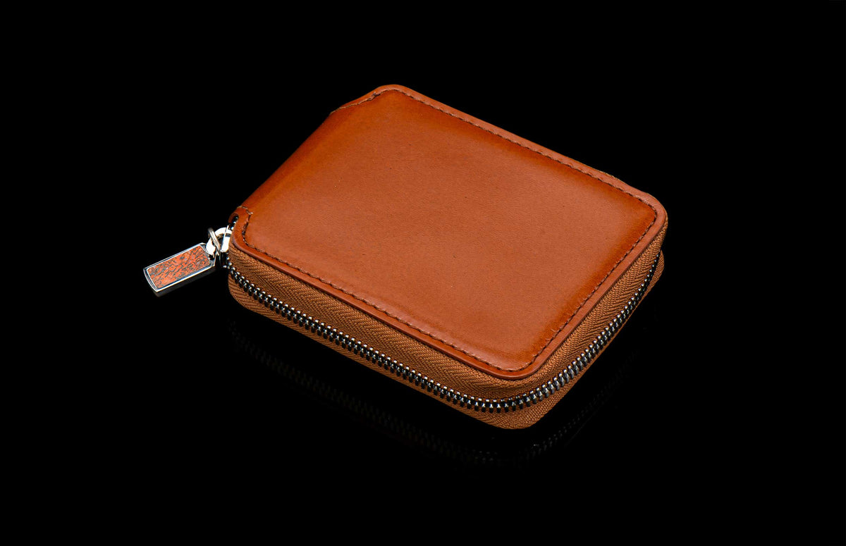 William Henry LEATHER Zipper Bi-Fold ZBF