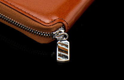 William Henry LEATHER Zipper Bi-Fold ZBF