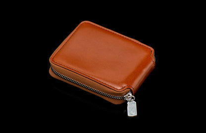 William Henry LEATHER Zipper Bi-Fold ZBF