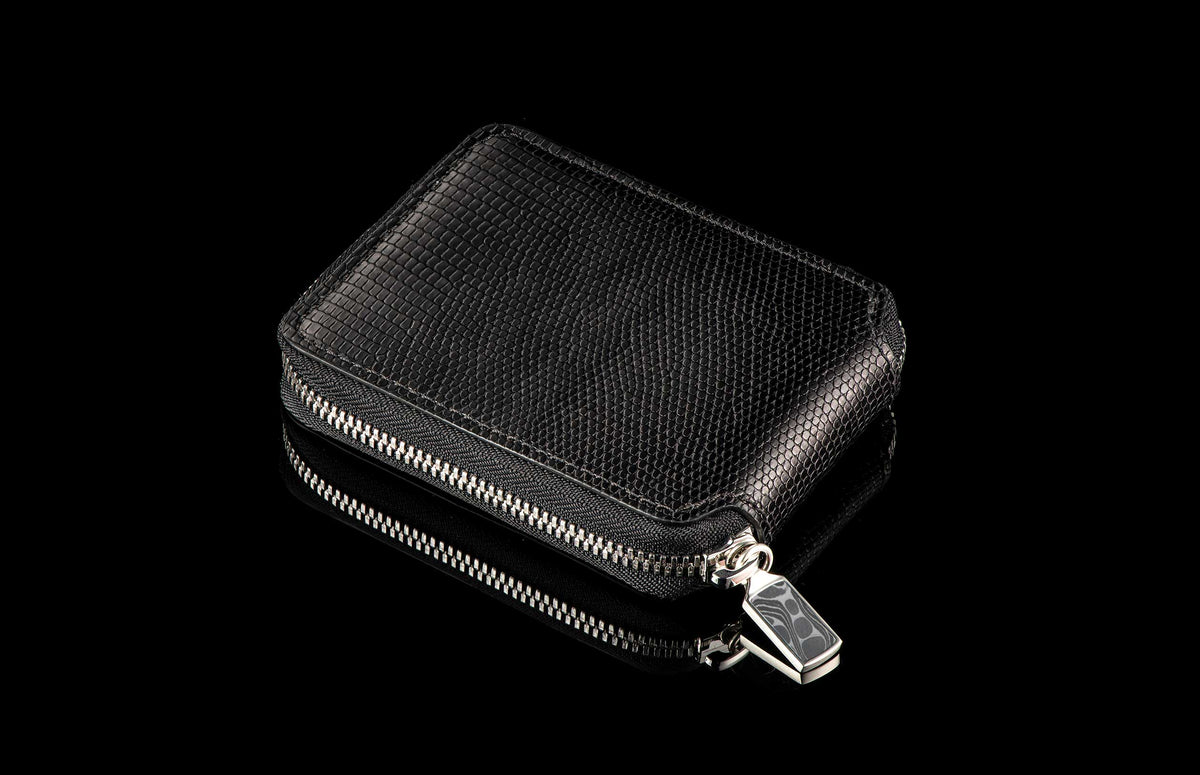 William Henry LEATHER Zipper Bi-Fold ZBF