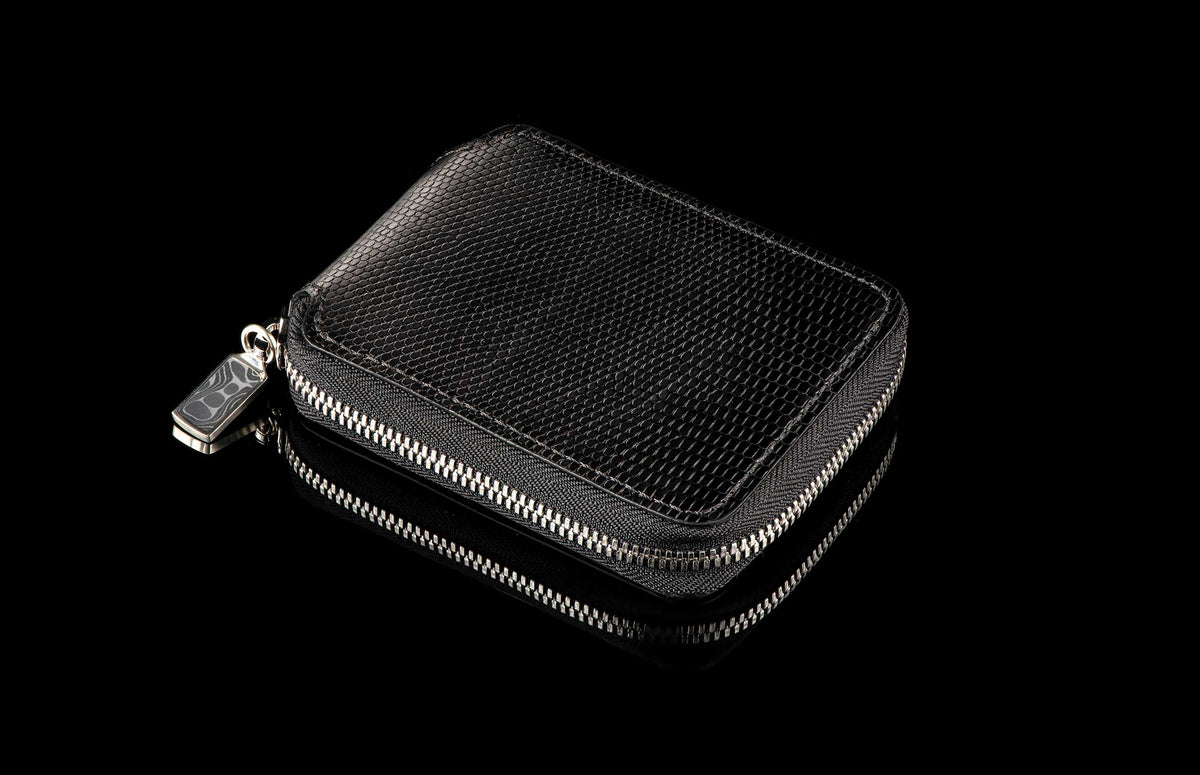 William Henry LEATHER Zipper Bi-Fold ZBF