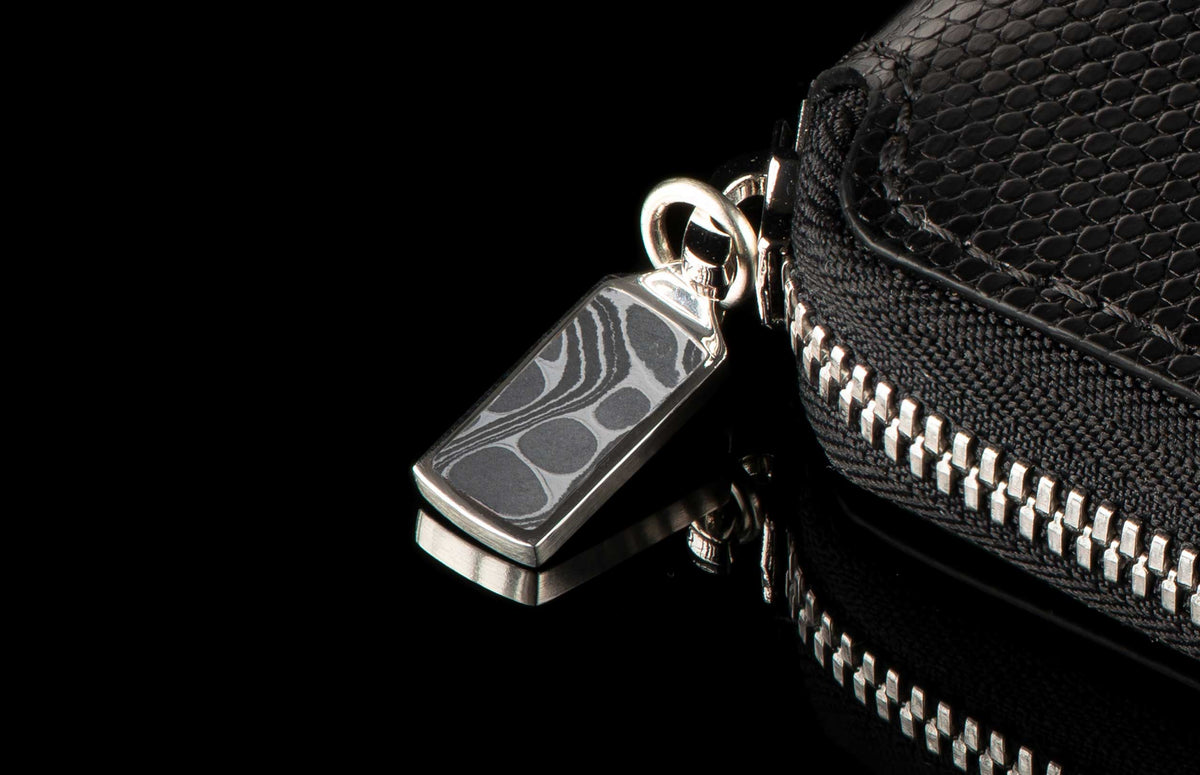 William Henry LEATHER Zipper Bi-Fold ZBF
