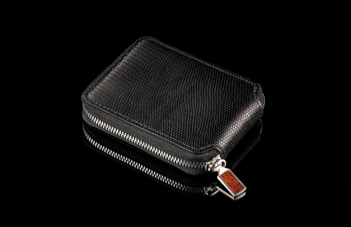 William Henry LEATHER Zipper Bi-Fold ZBF