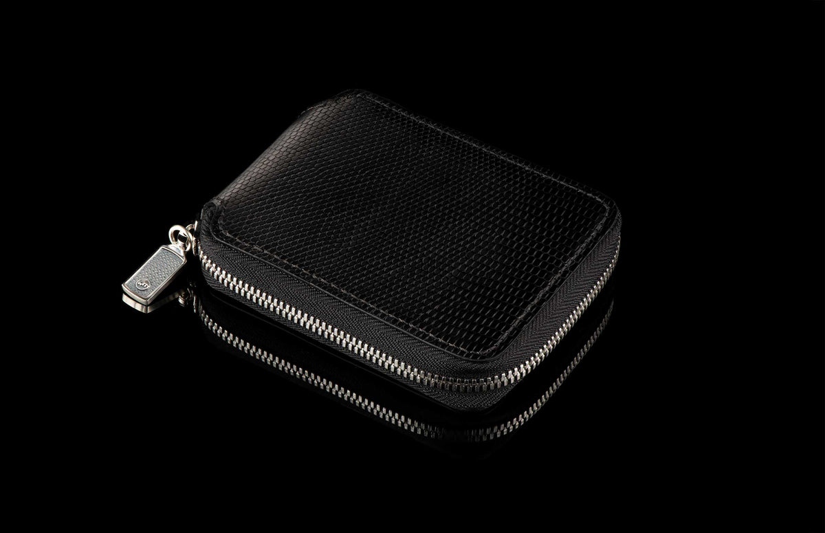 William Henry LEATHER Zipper Bi-Fold ZBF