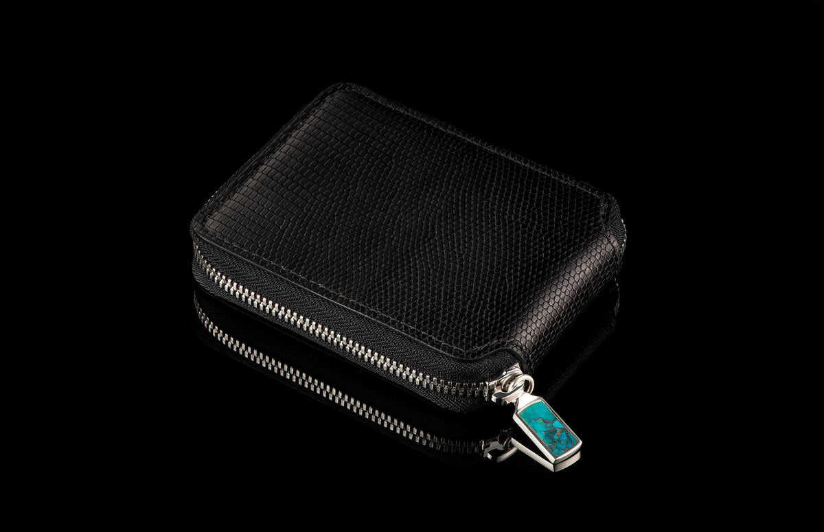 William Henry LEATHER Zipper Bi-Fold ZBF